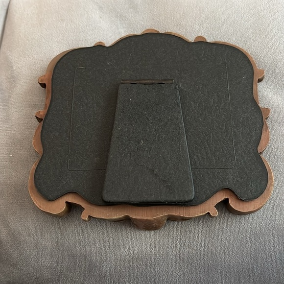 Firefighter Themed Brown and Red Picture Frame - Picture 2 of 6